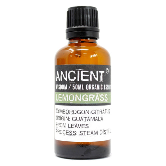Lemongrass Organic Essential Oil 50ml - Ashton and Finch