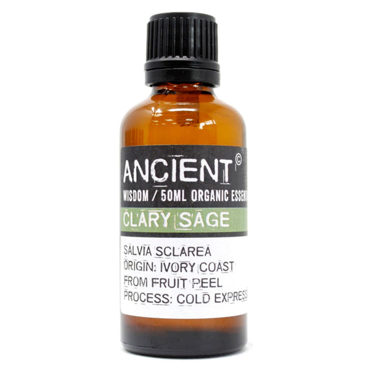Clary Sage Organic Essential Oil 50ml - Ashton and Finch