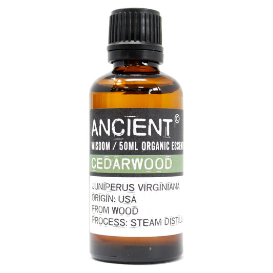 Cedarwood Organic Essential Oil 50ml - Ashton and Finch