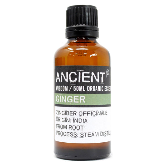 Ginger Organic Essential Oil 50ml - Ashton and Finch