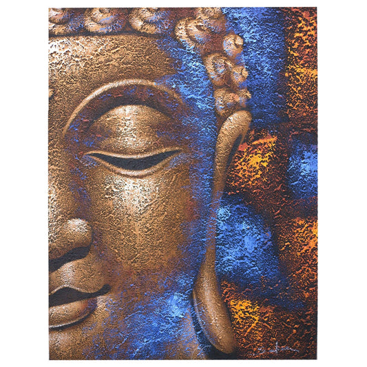 Buddha Painting - Copper Face - Ashton and Finch