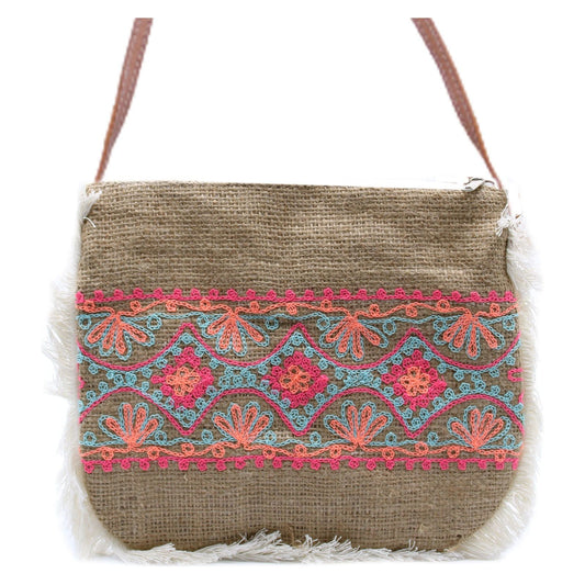 Fab Fringe Bag - Summer Pattern Embroidery - Ashton and Finch