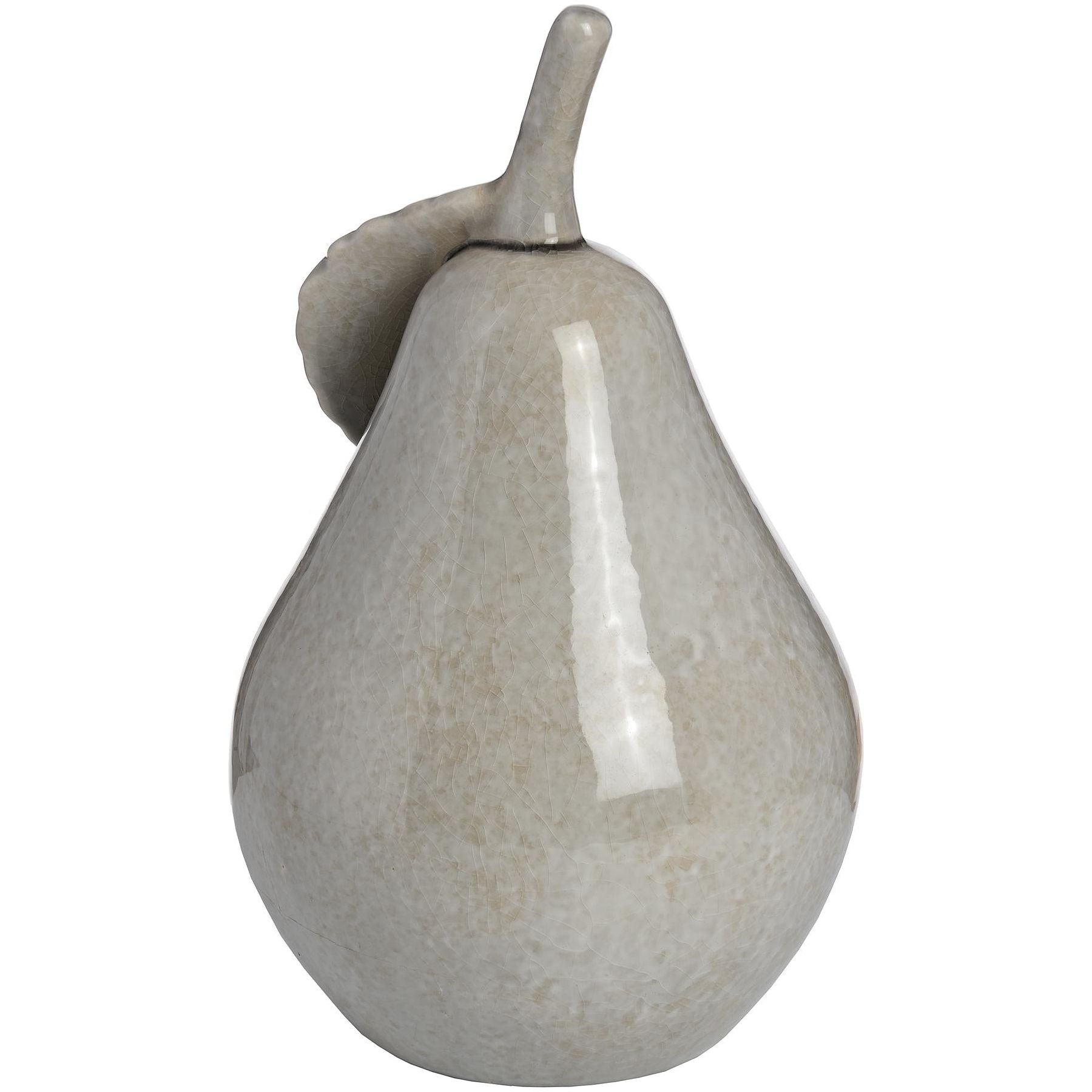 Antique Grey Large Ceramic Pear - Ashton and Finch