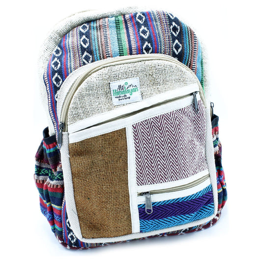 Small Backpack - Zig Zag Zips Style - Ashton and Finch