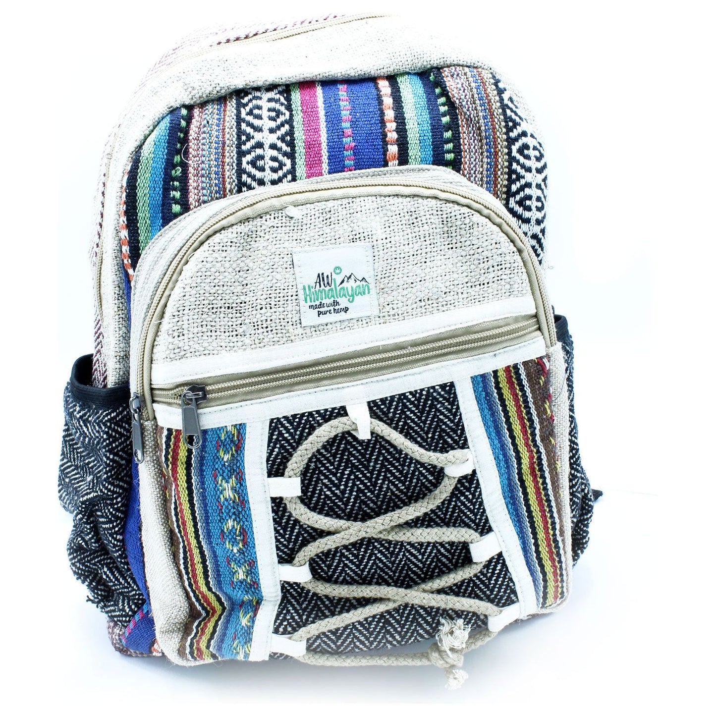 Small Backpack - Rope & Pockets Style - Ashton and Finch