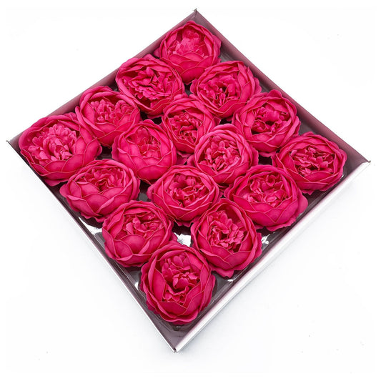 Rose Peony Craft Soap Flower Ext Large x 10 - Ashton and Finch