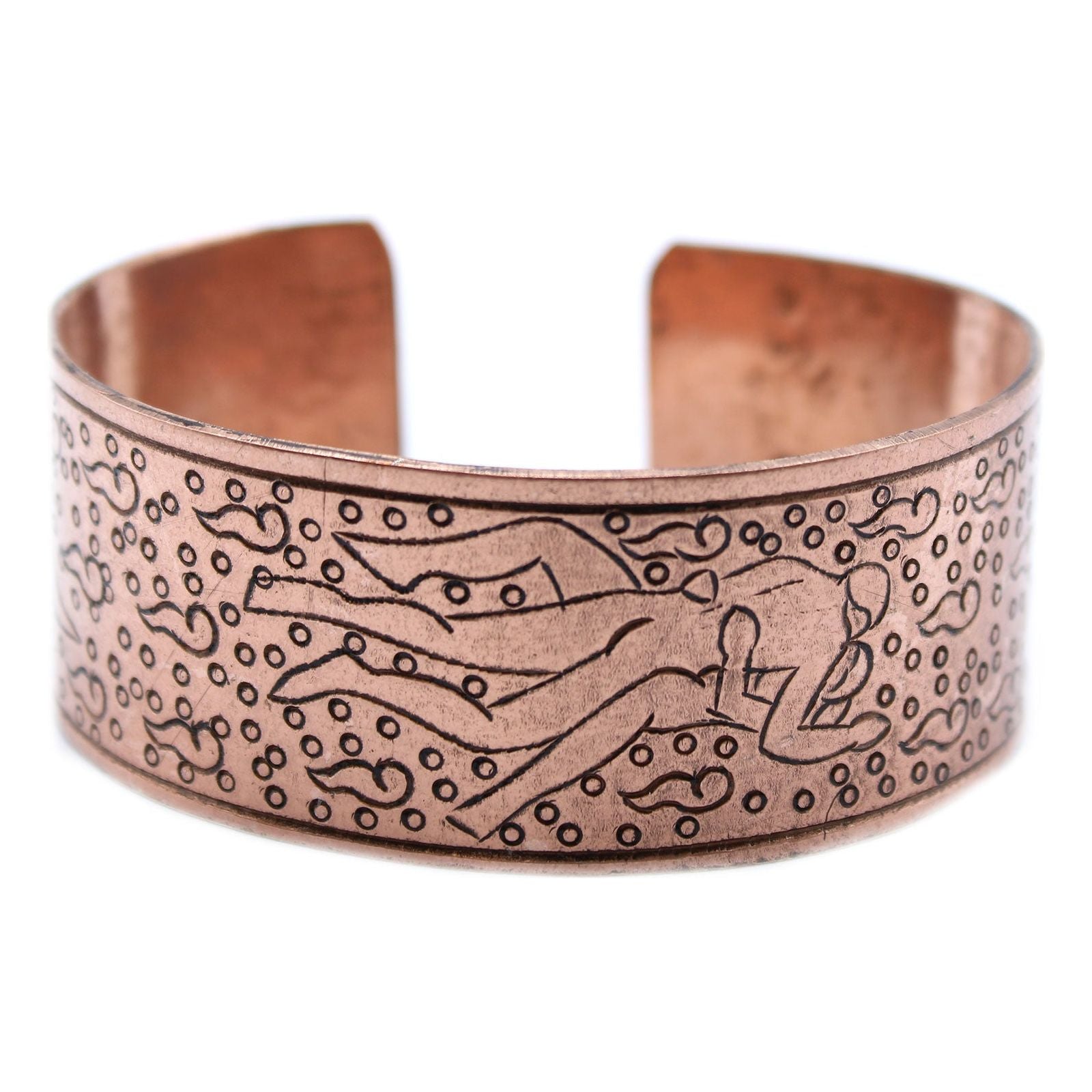 Copper Tibetan Bracelet - Kamasutra - Ashton and Finch