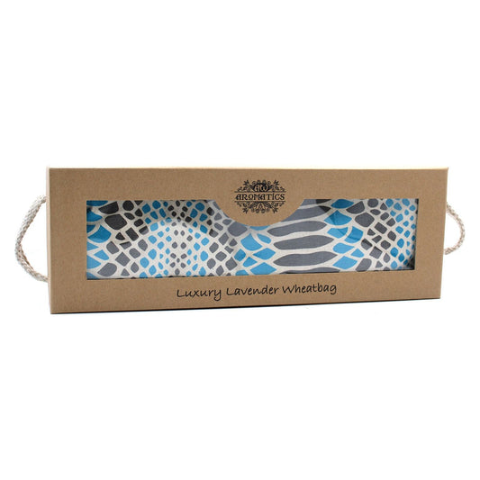 Luxury Lavender Wheat Bag in Gift Box - Blue Viper - Ashton and Finch
