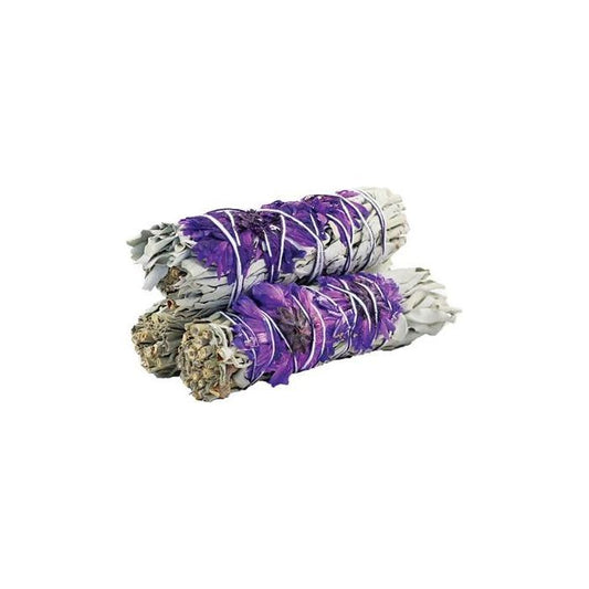 Smudge Stick - Purple Daze Sage 10cm - Ashton and Finch