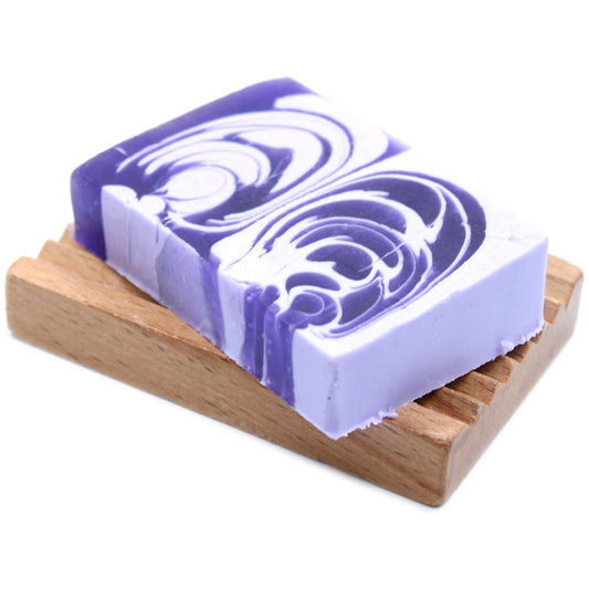 Handcrafted Soap 100g Slice - Lilac - Ashton and Finch