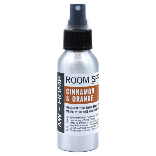 Cinnamon & Orange Fragranced Room Spray 100ml - Ashton and Finch