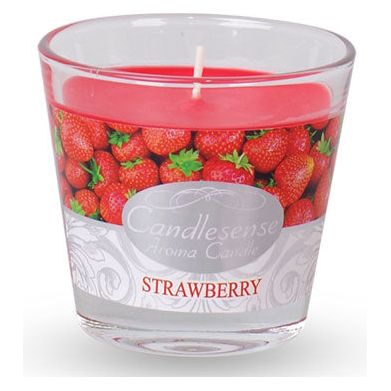 Scented Jar Candle - Strawberry - Ashton and Finch