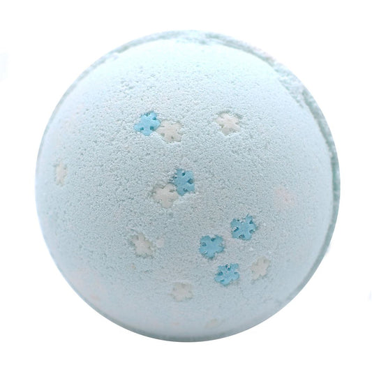 Snowflake Bath Bomb - Blueberries - Ashton and Finch