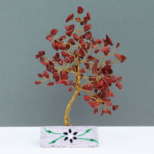 Red Jasper Gemstone Tree - 160 Stone - Ashton and Finch
