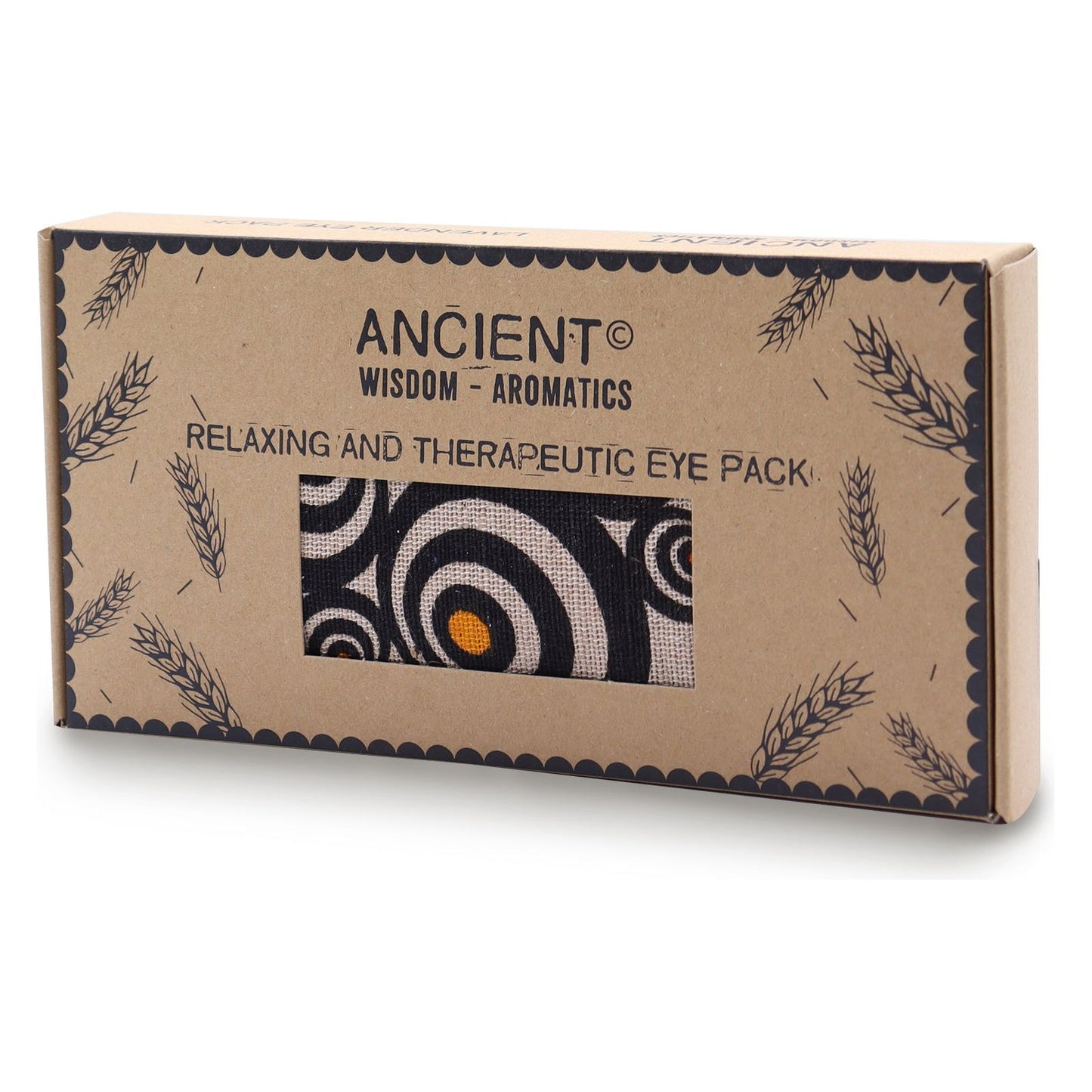 Lavender Natural Cotton and Juco Eye Pillow in Gift Box - Illusion - Ashton and Finch