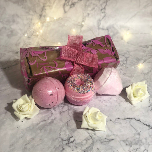 Mixed Gift Pack- JBB-GSB-Donut- Pink Set - Ashton and Finch