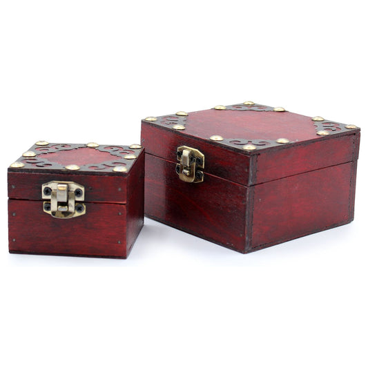 Set of 2 Gothic Square Boxes - Ashton and Finch
