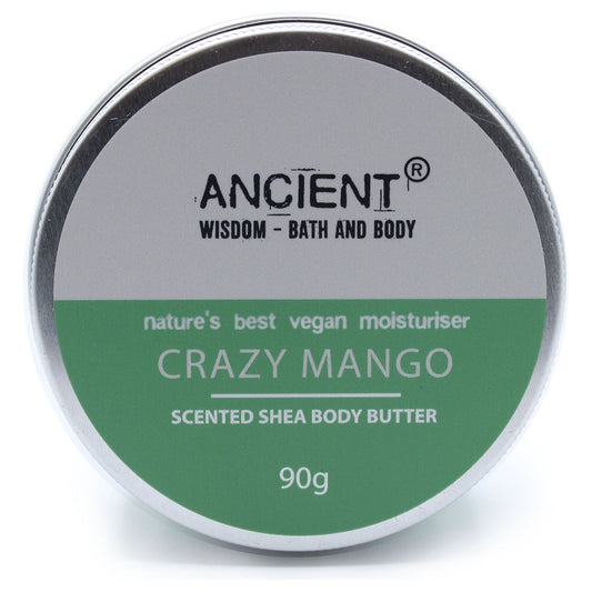 Scented Shea Body Butter 90g - Crazy Mango - Ashton and Finch