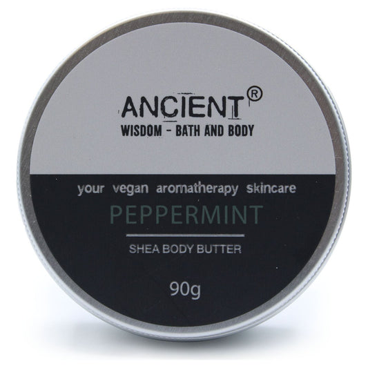 Aromatherapy Shea Body Butter 90g - Peppermint - Ashton and Finch