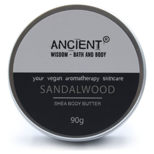 Aromatherapy Shea Body Butter 90g - Sandalwood - Ashton and Finch