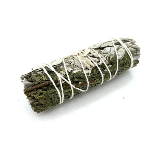 Smudge Stick - White Sage & Cedar 10cm - Ashton and Finch