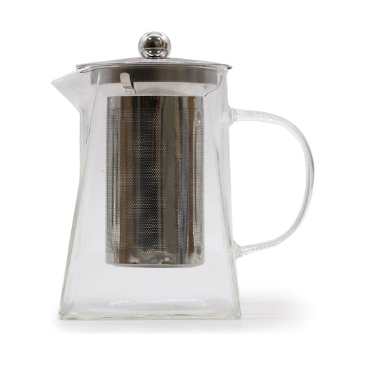 Glass Infuser Teapot - Tower Shape - 750ml - Ashton and Finch