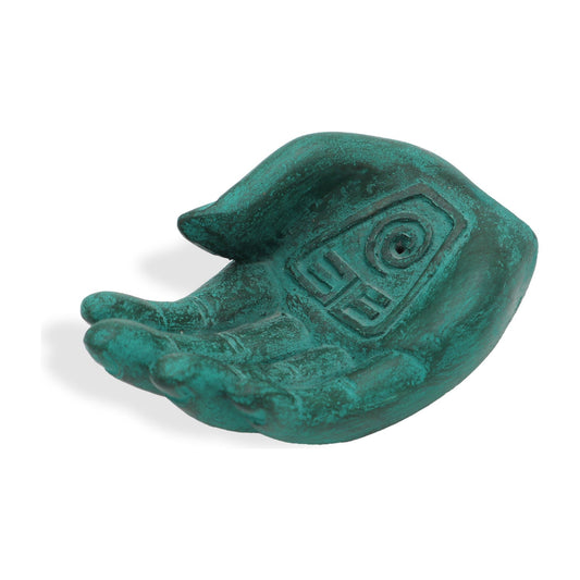 Hand Incense Burner - Earth Protect (green) - Ashton and Finch