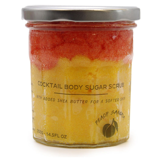 Fragranced Sugar Body Scrub - Peach Sangria 300g - Ashton and Finch