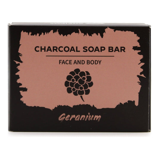 Charcoal Soap 85g - Geranium - Ashton and Finch