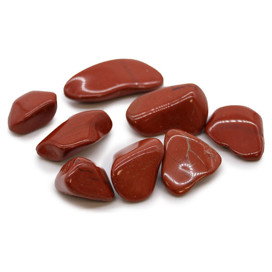 XL Tumble Stones - Jasper - Red - Ashton and Finch