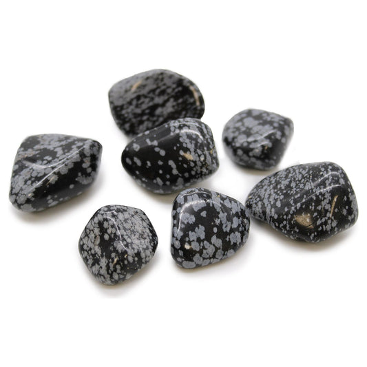 XL Tumble Stones - Obsidian Snowflake - Ashton and Finch