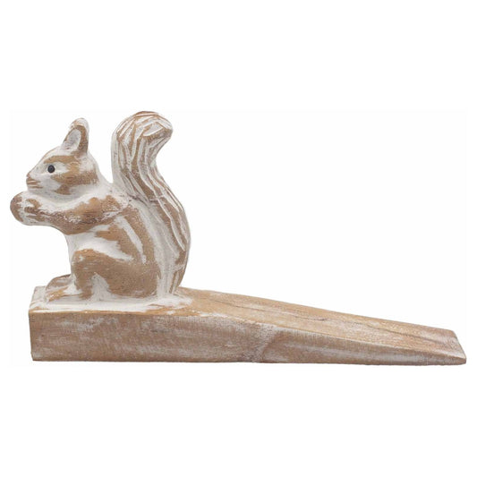 Squirrel Hand carved Doorstop - Ashton and Finch