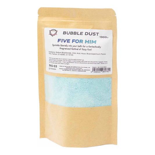 Five for Him Bath Dust 190g - Ashton and Finch