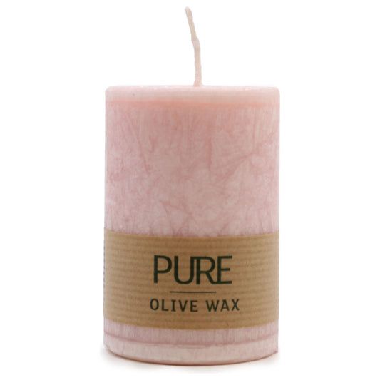 Pure Olive Wax Candle 90x60 - Antique Rose - Ashton and Finch