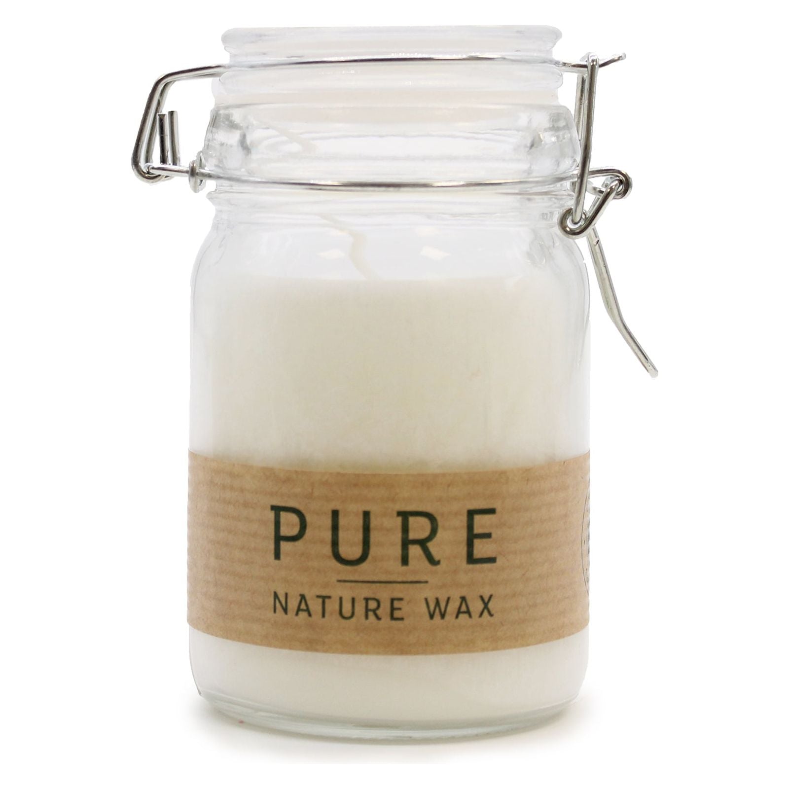 Pure Olive Wax Jar Candle 120x70 - White - Ashton and Finch