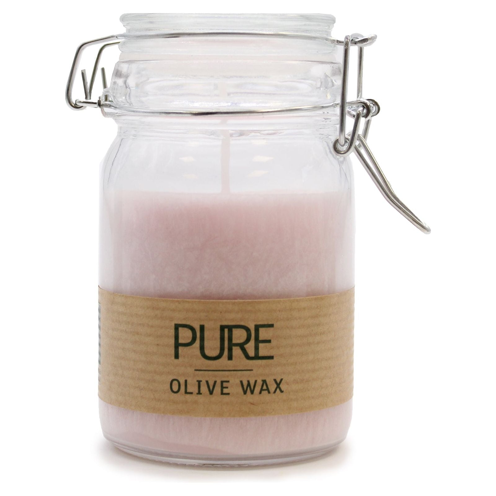 Pure Olive Wax Jar Candle 120x70 - Antique Rose - Ashton and Finch