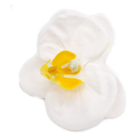 White Paeonia Craft Soap Flower x 10 - Ashton and Finch