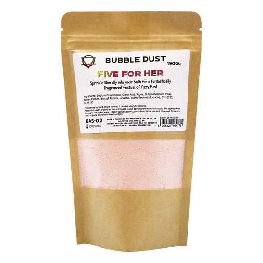 Five for Her Bath Dust 190g - Ashton and Finch
