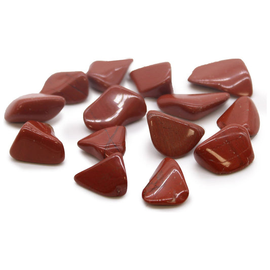 Jasper - Red 24 x Medium Tumble Stone - Ashton and Finch