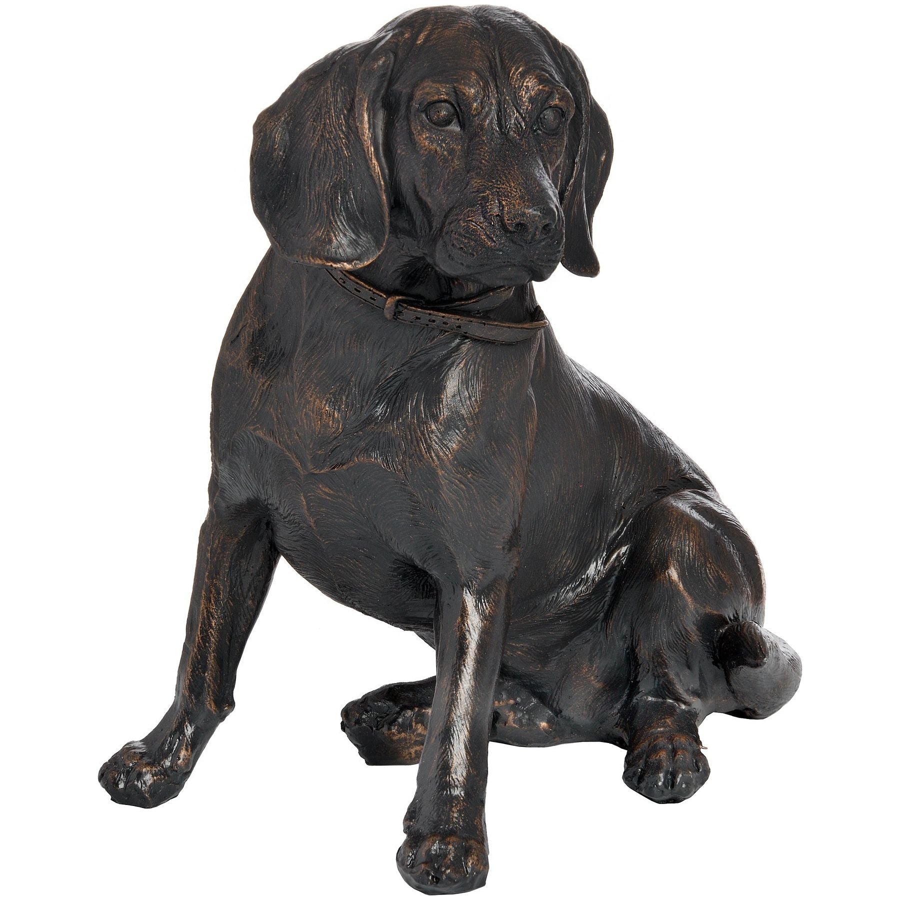 Sitting Spaniel In Antique Bronze - Ashton and Finch