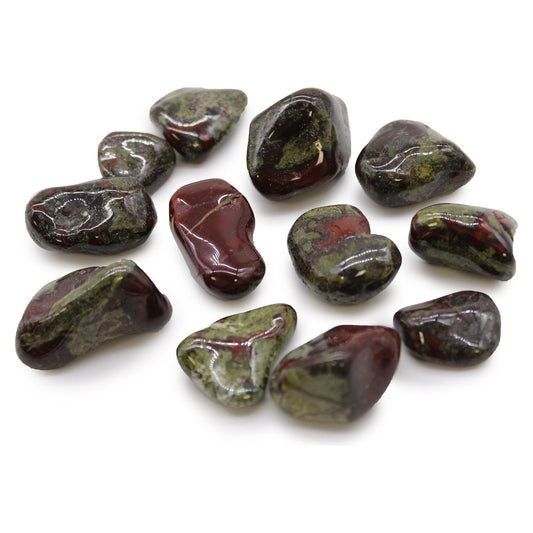 12 x Medium African Tumble Stones - Dragon Stones - Ashton and Finch