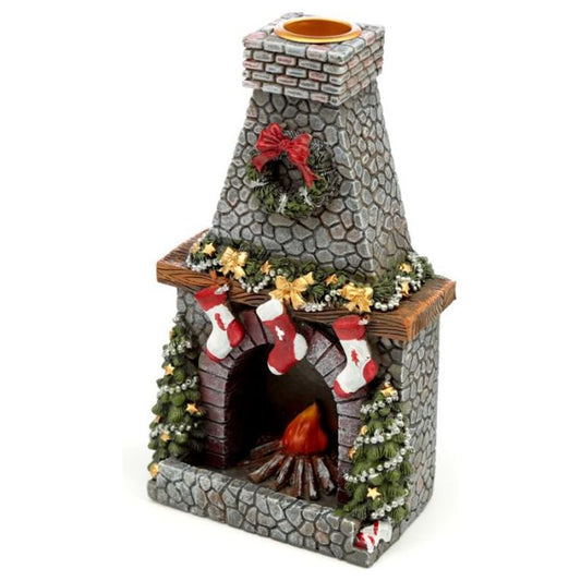 Christmas Fireplace Backflow Incense Burner - Ashton and Finch