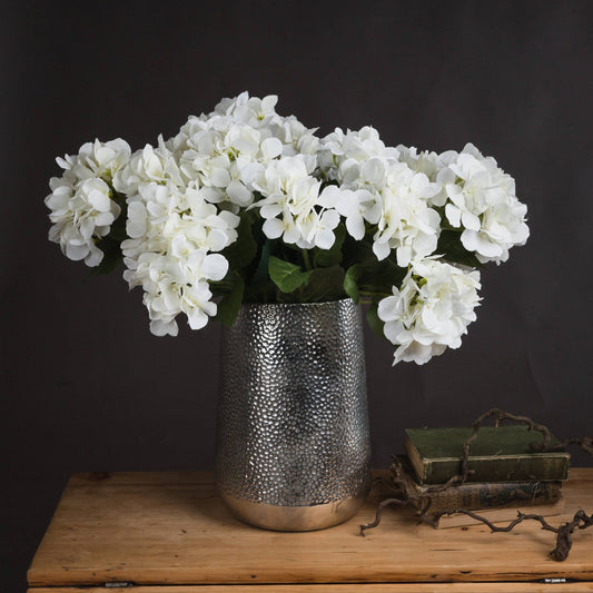 White Hydrangea Bouquet - Ashton and Finch