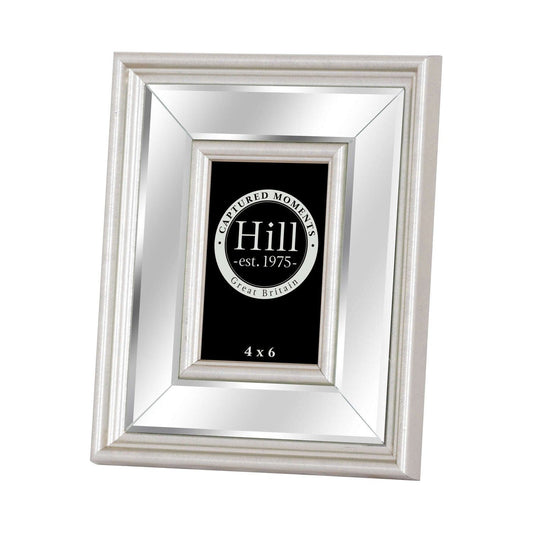 Silver Bevelled Mirrored Photo Frame 4X6 - Ashton and Finch