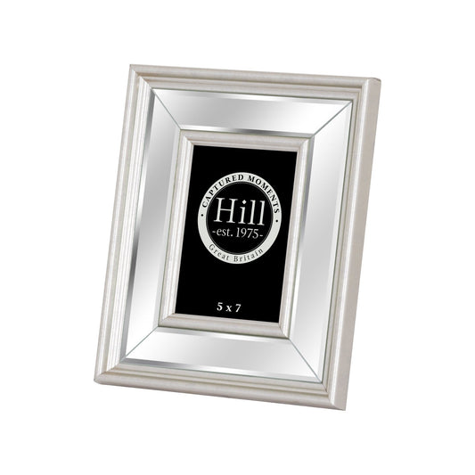 Silver Bevelled Mirrored Photo Frame 5X7 - Ashton and Finch