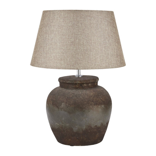 Castello Aged Stone Ceramic Table Lamp - Ashton and Finch