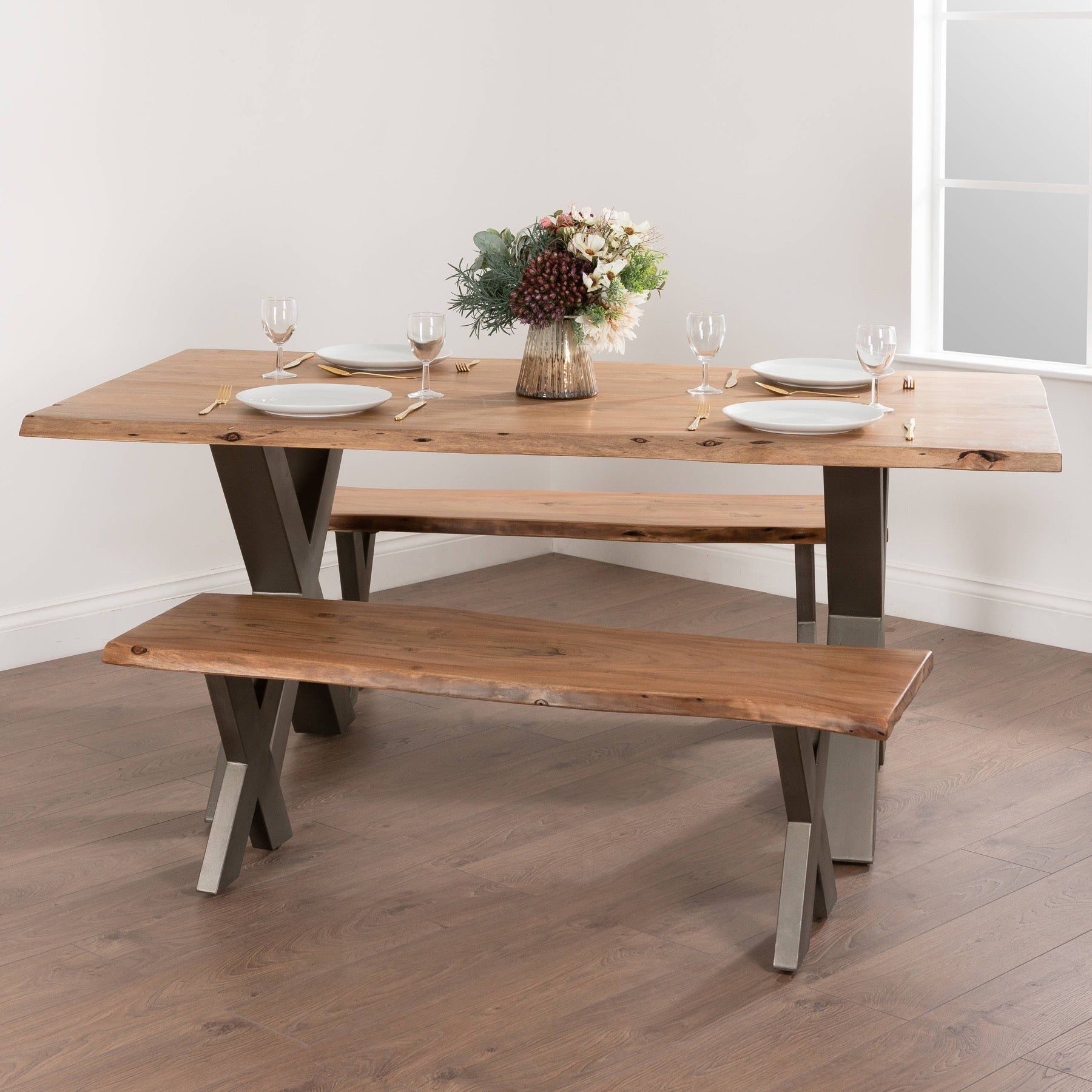 Live Edge Collection Dining Table - Ashton and Finch