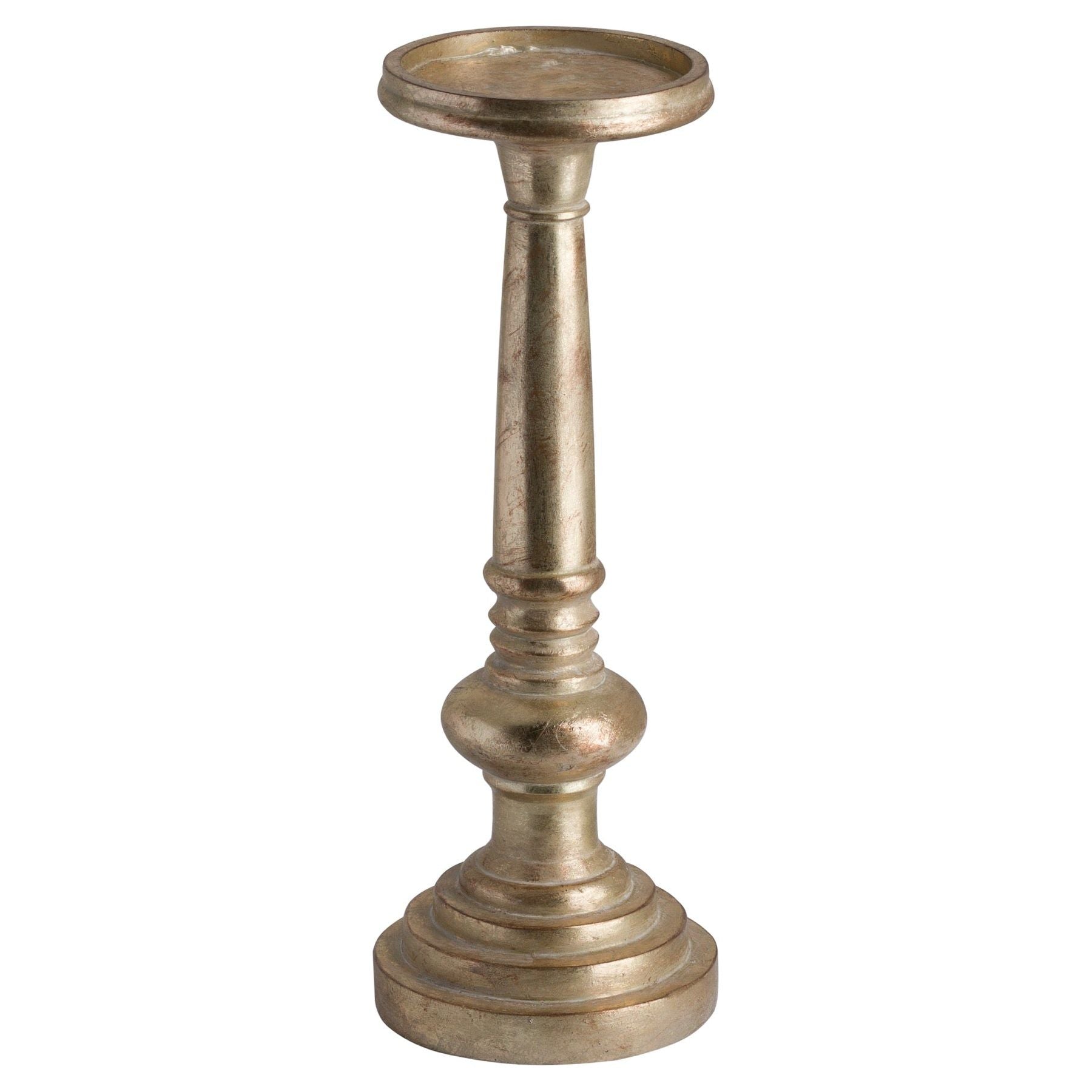 Antique Brass Effect Candle Holder - Ashton and Finch