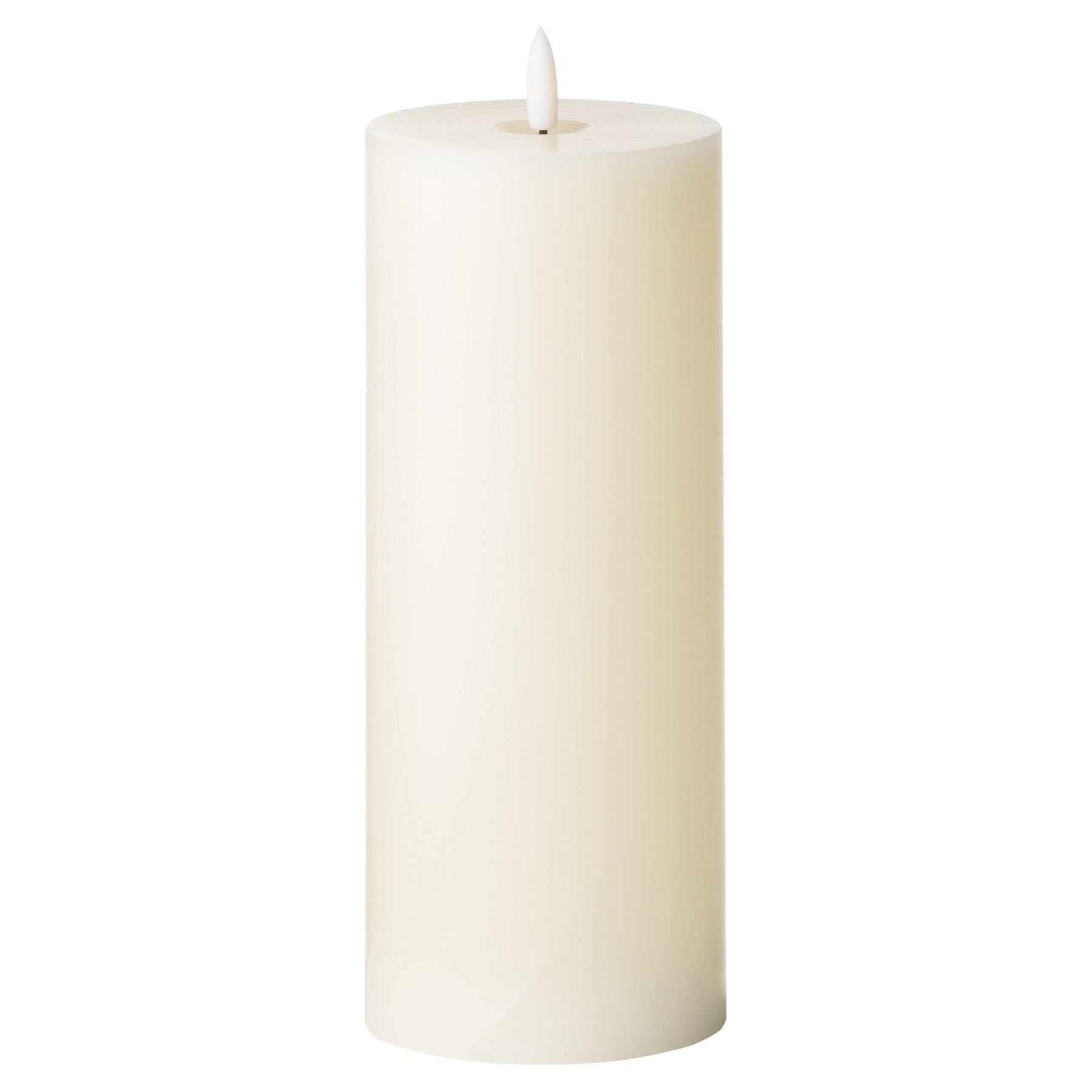 Luxe Collection Natural Glow 3.5 x 9 LED Cream Candle - Ashton and Finch