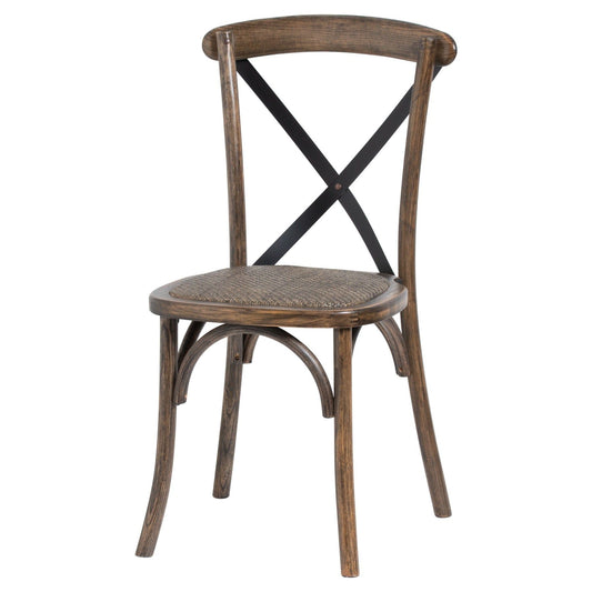 Cross Back Dining Chair - Ashton and Finch